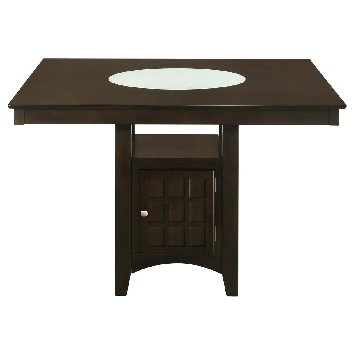 Gabriel Cappuccino 7-Piece Square Counter Height Dining Set by Coaster at Eve Furniture