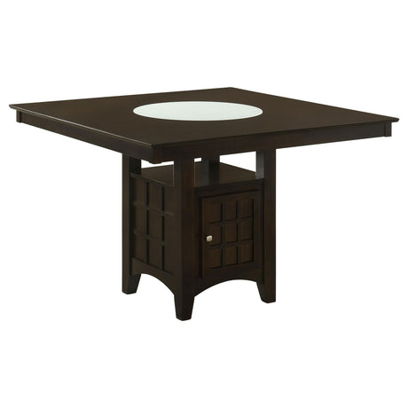 Gabriel Cappuccino and Tan Square Counter Height Dining Set by Coaster at Eve Furniture