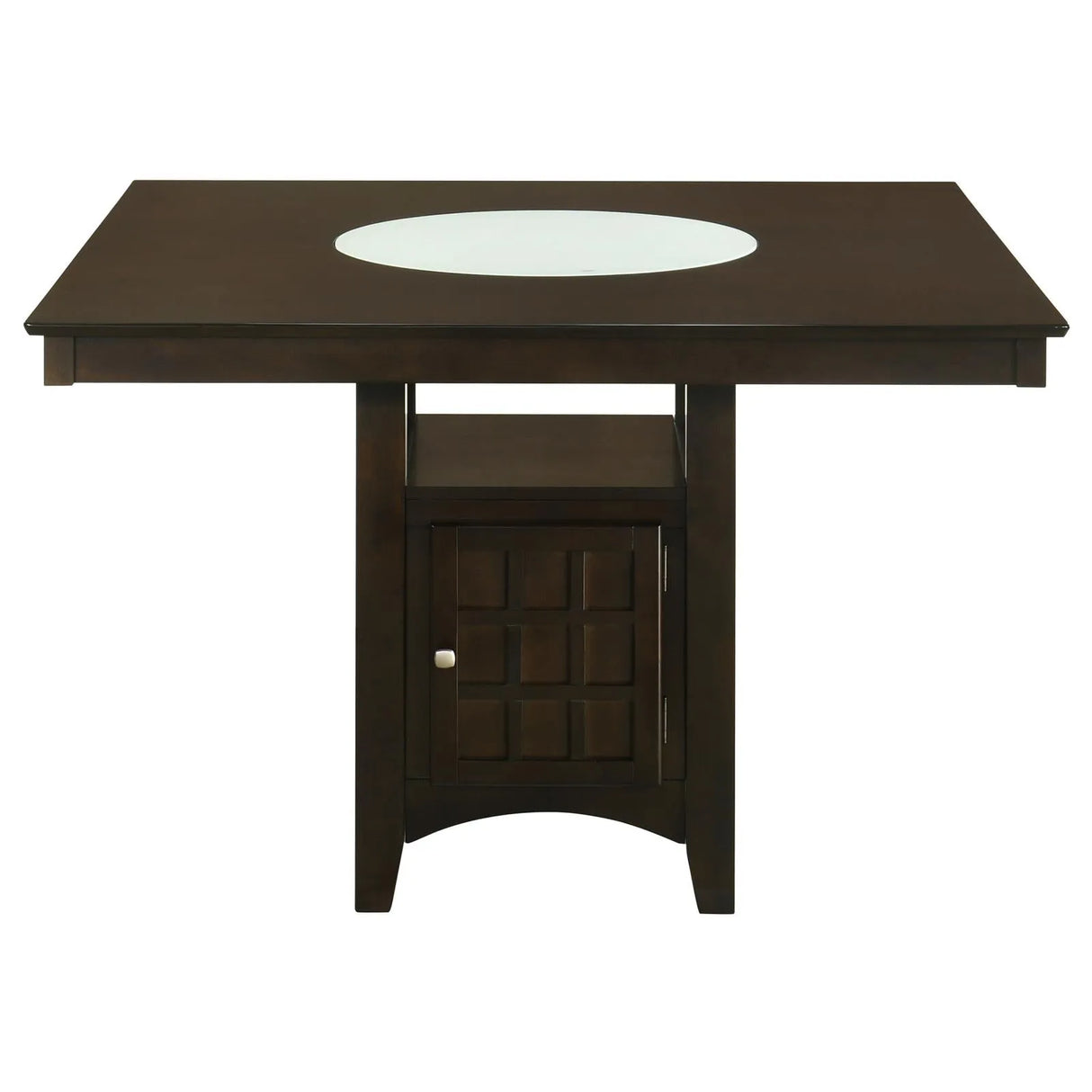 Gabriel Cappuccino and Tan Square Counter Height Dining Set by Coaster at Eve Furniture