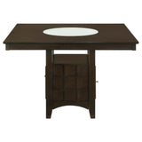 Gabriel Cappuccino and Tan Square Counter Height Dining Set by Coaster at Eve Furniture