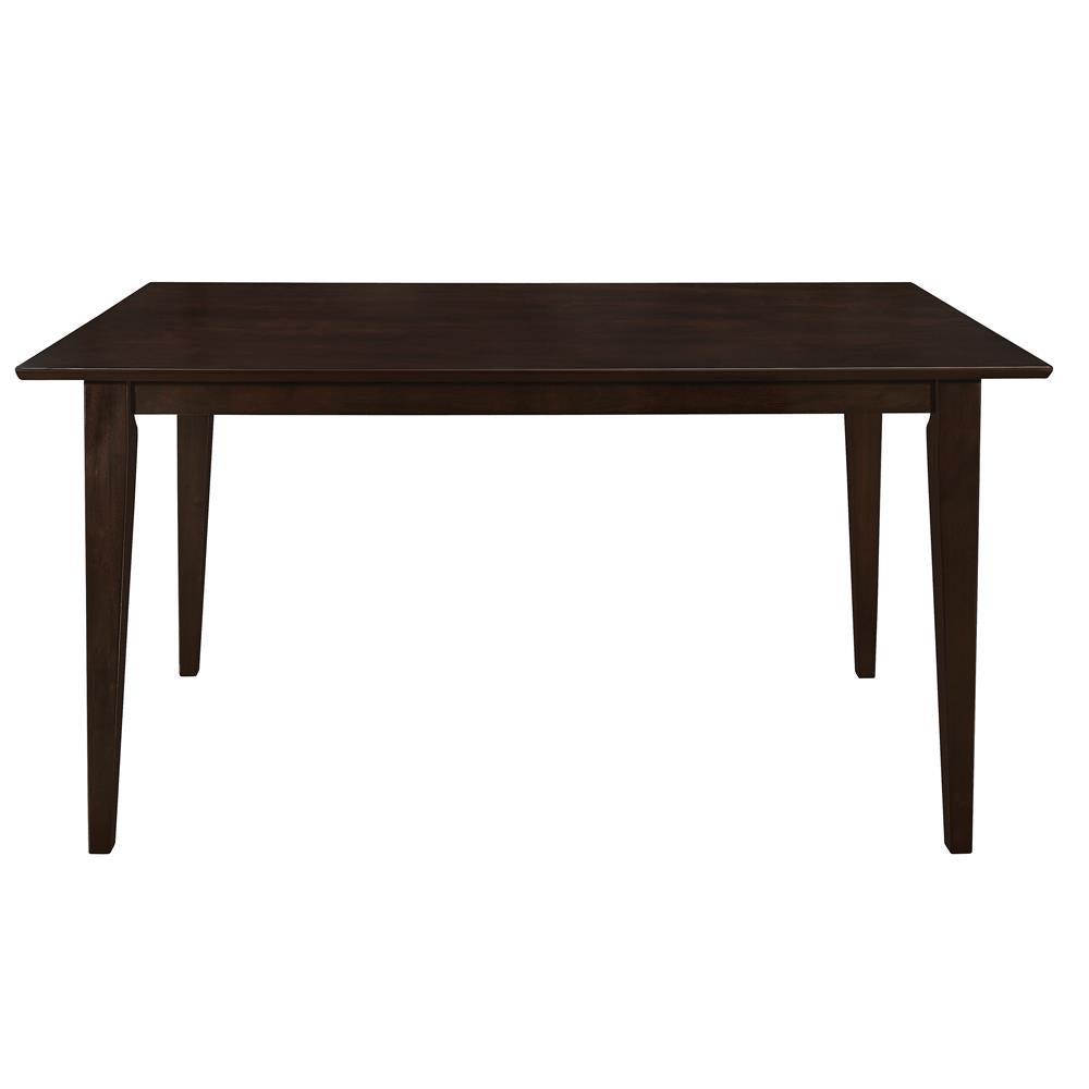 Gabriel Cappuccino Rectangular Dining Table by Coaster at Eve Furniture