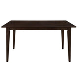 Gabriel Cappuccino Rectangular Dining Table by Coaster at Eve Furniture