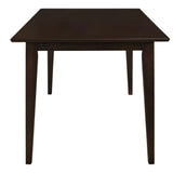 Gabriel Cappuccino Rectangular Dining Table by Coaster at Eve Furniture