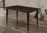 Gabriel Cappuccino Rectangular Dining Table by Coaster at Eve Furniture