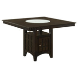 Gabriel Cappuccino Square Counter Height Dining Set by Coaster at Eve Furniture