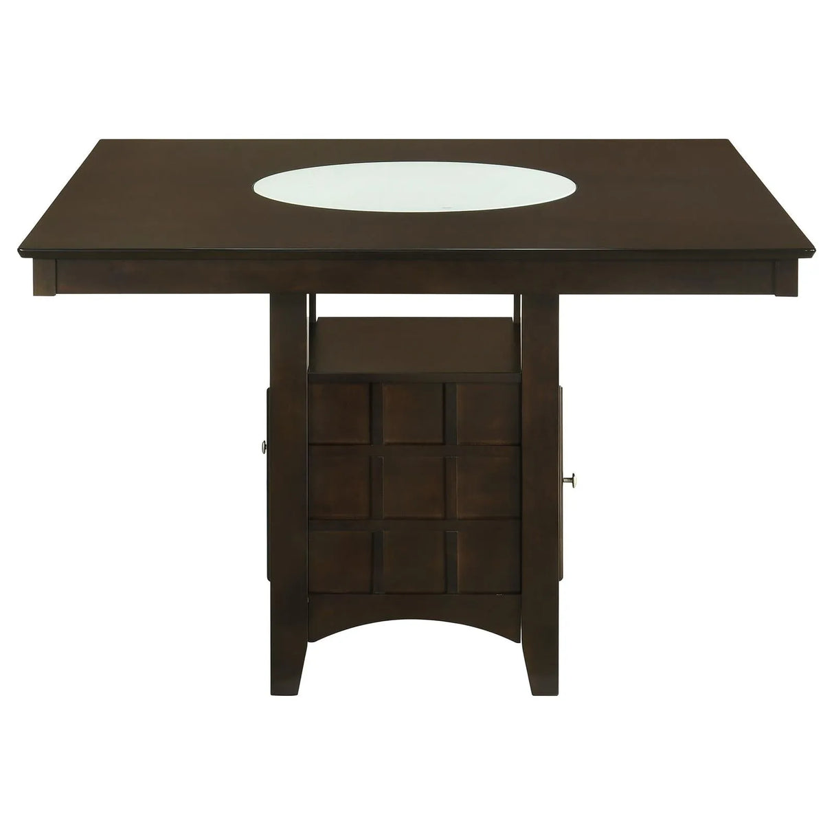 Gabriel Cappuccino Square Counter Height Dining Set by Coaster at Eve Furniture
