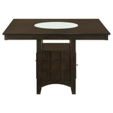 Gabriel Cappuccino Square Counter Height Dining Set by Coaster at Eve Furniture
