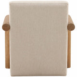 Gabriette Chair, Cream by Dovetail at Eve Furniture