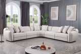 Gaby Beige 5-Piece Sectional by New Era Innovations at Eve Furniture