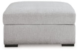 Gabyleigh Nickel Ottoman With Storage