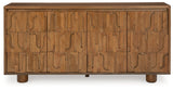 Gadburg Medium Brown Accent Cabinet