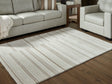 Gadence Ivory/Tan Medium Rug by Ashley at Eve Furniture