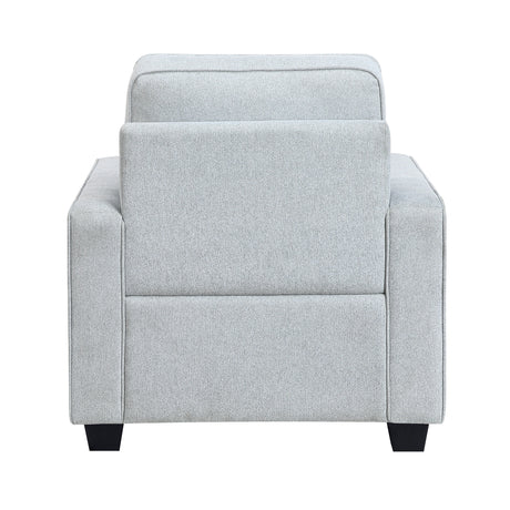 Gael Light Gray Living Room Set by Homelegance at Eve Furniture