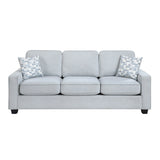 Gael Light Gray Living Room Set by Homelegance at Eve Furniture