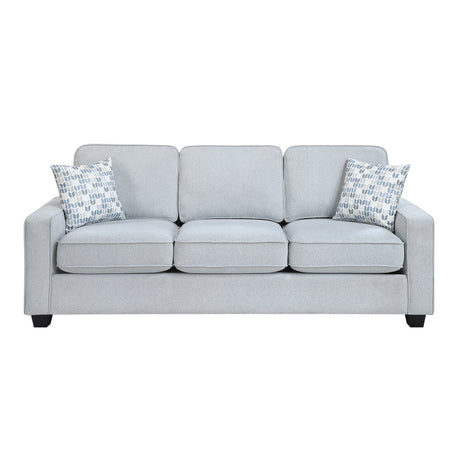 Gael Light Gray Living Room Set by Homelegance at Eve Furniture
