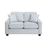 Gael Light Gray Living Room Set by Homelegance at Eve Furniture