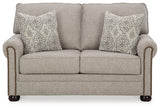 Gaelon Dune Loveseat by Ashley at Eve Furniture