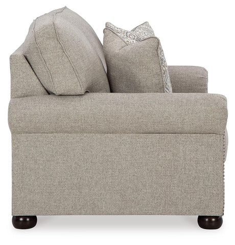 Gaelon Dune Loveseat by Ashley at Eve Furniture