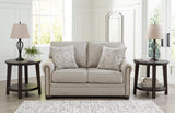 Gaelon Dune Loveseat by Ashley at Eve Furniture