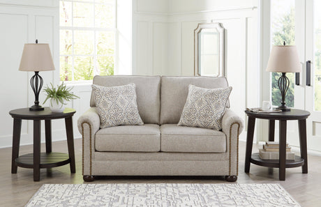 Gaelon Dune Loveseat by Ashley at Eve Furniture
