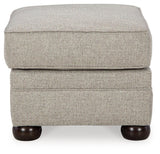 Gaelon Dune Ottoman by Ashley at Eve Furniture