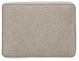 Gaelon Dune Ottoman by Ashley at Eve Furniture