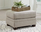 Gaelon Dune Ottoman by Ashley at Eve Furniture