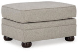 Gaelon Dune Ottoman by Ashley at Eve Furniture