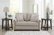 Gaelon Dune Loveseat by Ashley at Eve Furniture