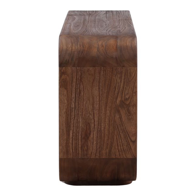 Gaetan Bookcase Brown by Dovetail at Eve Furniture