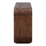 Gaetan Bookcase Brown by Dovetail at Eve Furniture