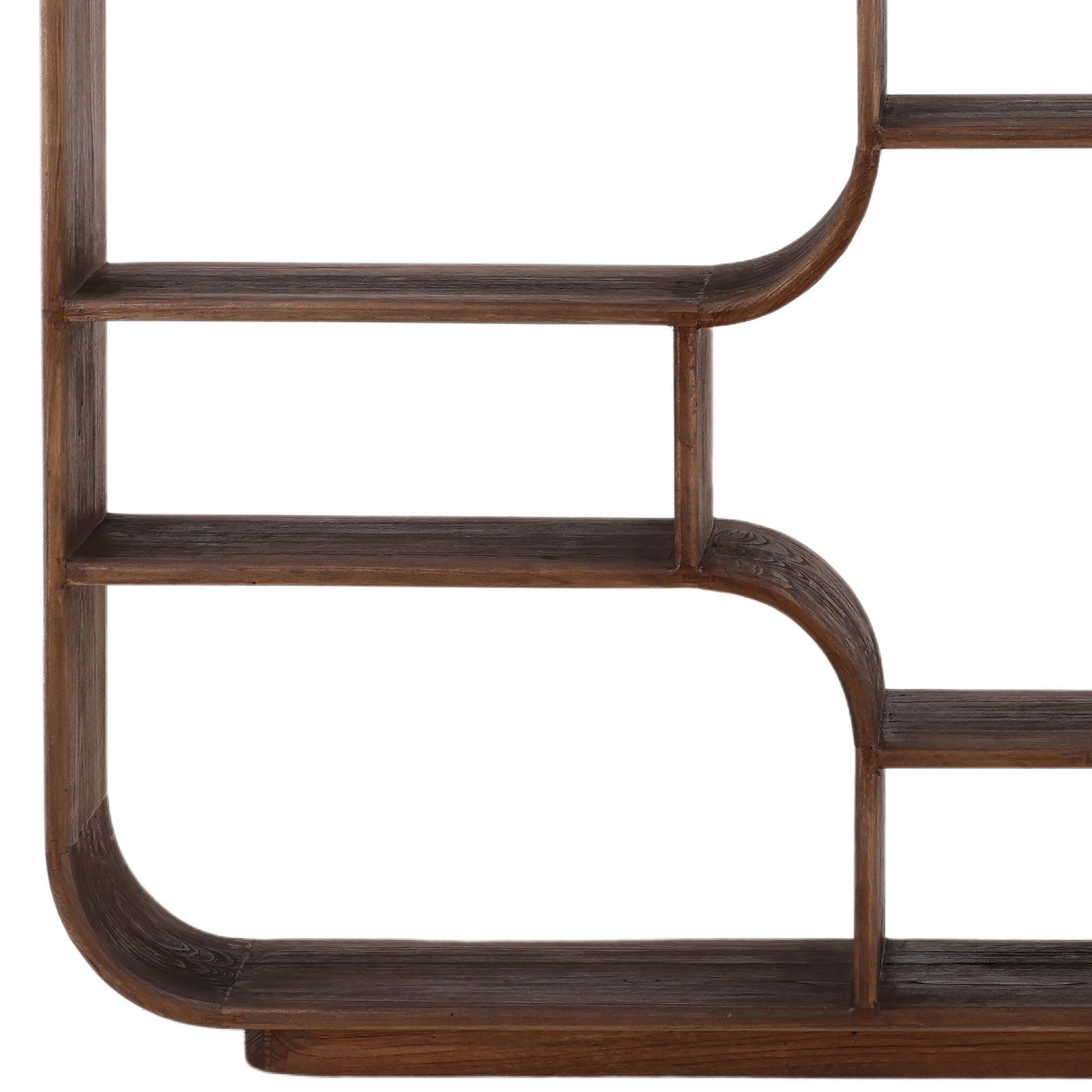 Gaetan Bookcase, Brown by Dovetail at Eve Furniture