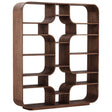 Gaetan Bookcase, Brown by Dovetail at Eve Furniture