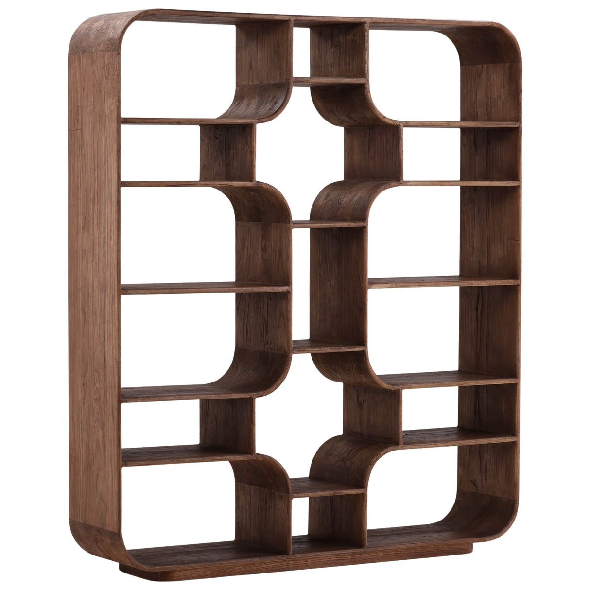 Gaetan Bookcase, Brown by Dovetail at Eve Furniture