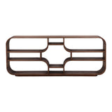 Gaetan Bookcase Brown by Dovetail at Eve Furniture