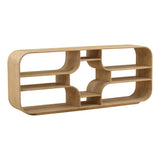 Gaetan Bookcase Light Natural by Dovetail at Eve Furniture