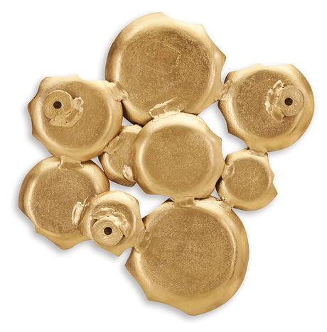 Gageton Antique Gold Finish Wall Decor by Ashley at Eve Furniture