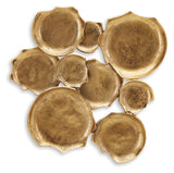 Gageton Antique Gold Finish Wall Decor by Ashley at Eve Furniture