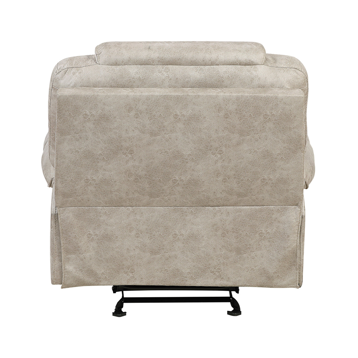 Gainesville Pewter Glider Reclining Chair by Homelegance at Eve Furniture