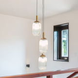 Gala Pendant Lamp - Bronze and Clear by Ashcroft Furniture at Eve Furniture