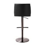 Gala Performance Vegan Leather Adjustable Stool by TOV Furniture at Eve Furniture