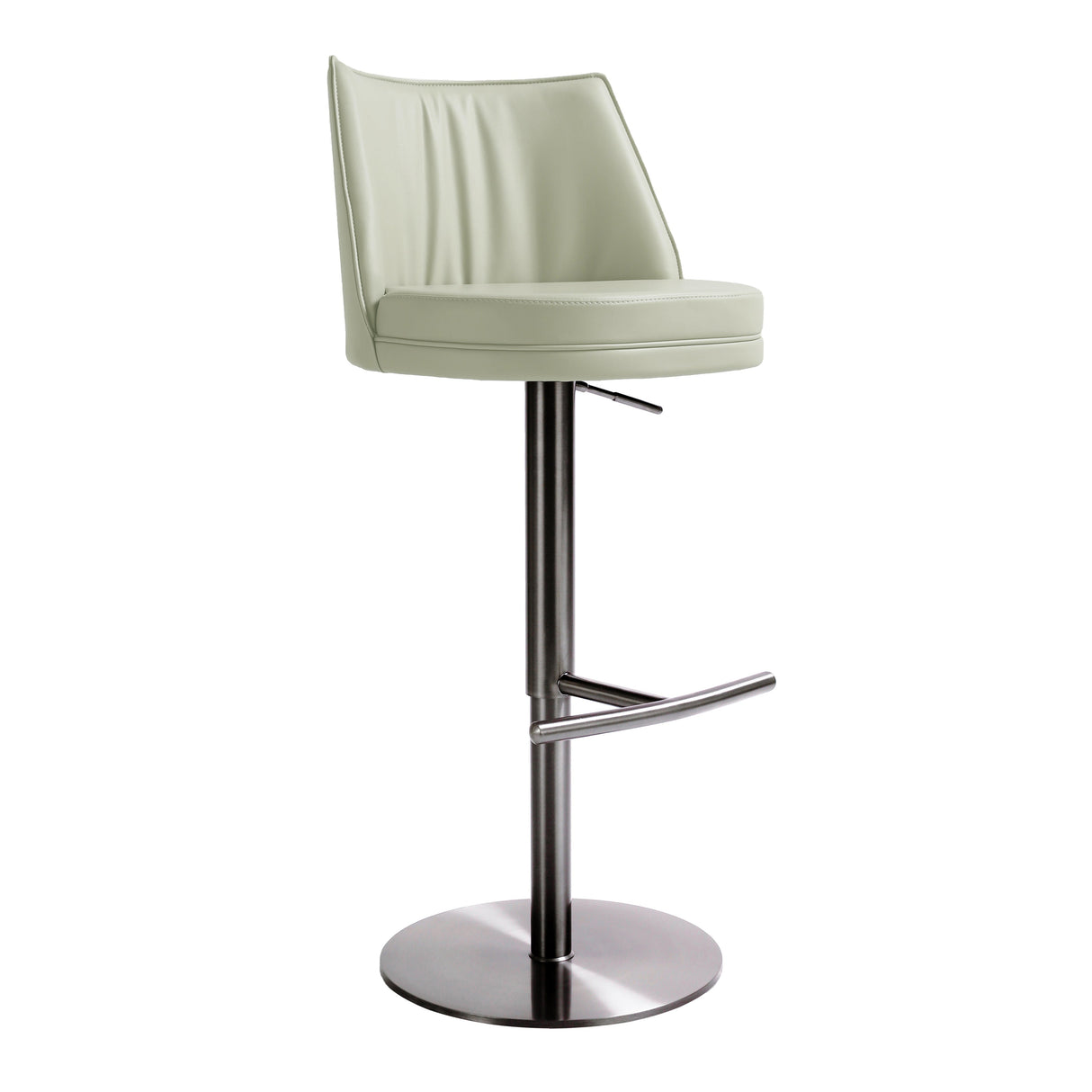 Gala Performance Vegan Leather Adjustable Stool by TOV Furniture at Eve Furniture