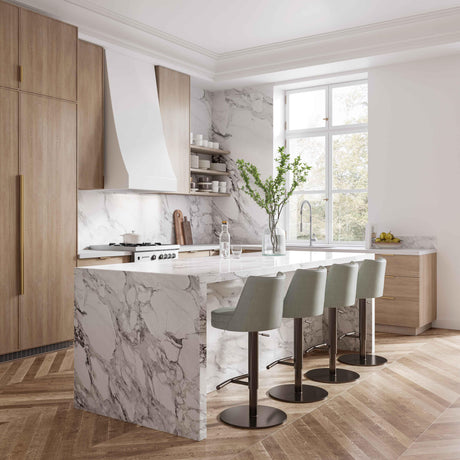 Gala Performance Vegan Leather Adjustable Stool by TOV Furniture at Eve Furniture