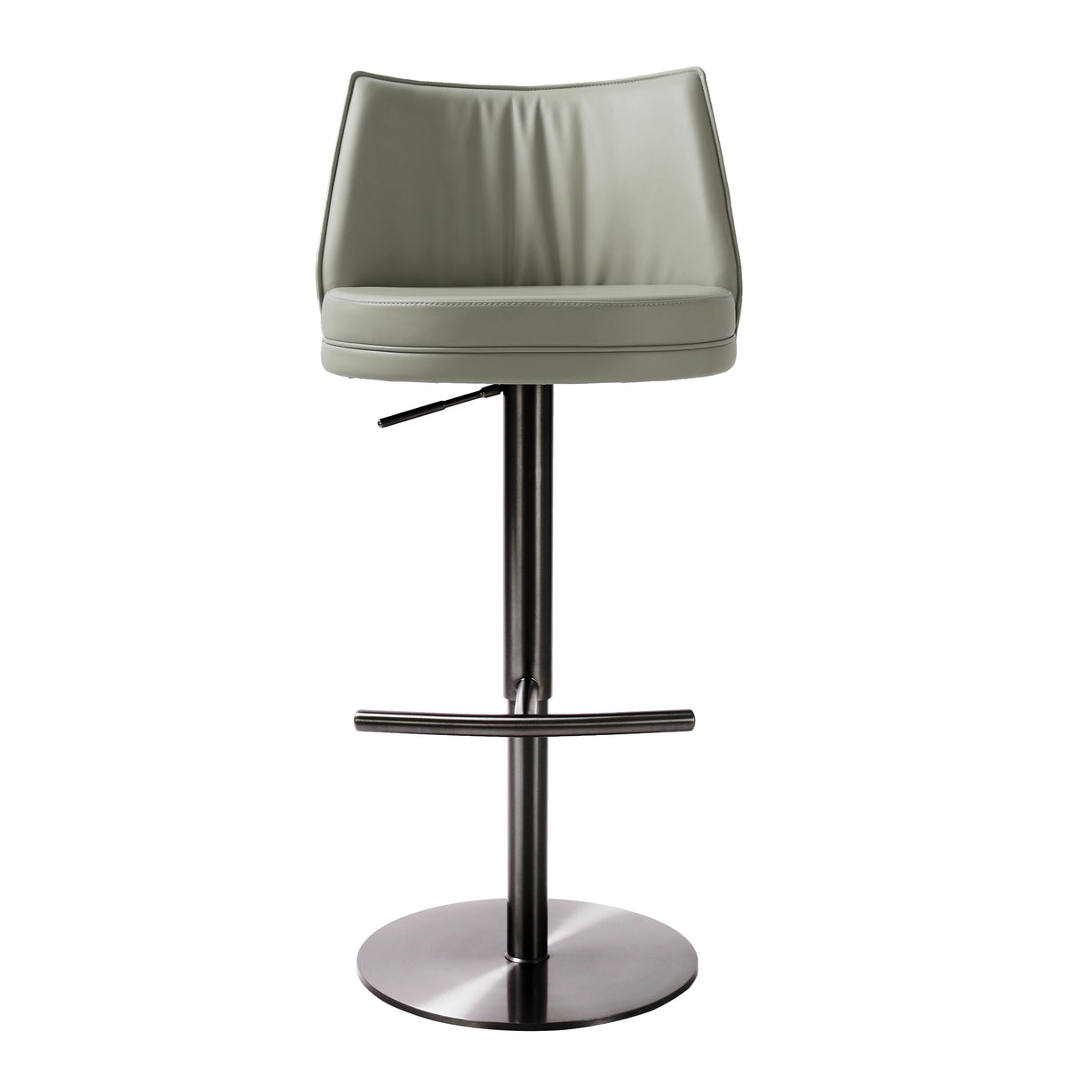 Gala Performance Vegan Leather Adjustable Stool by TOV Furniture at Eve Furniture