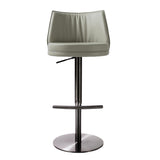 Gala Performance Vegan Leather Adjustable Stool by TOV Furniture at Eve Furniture