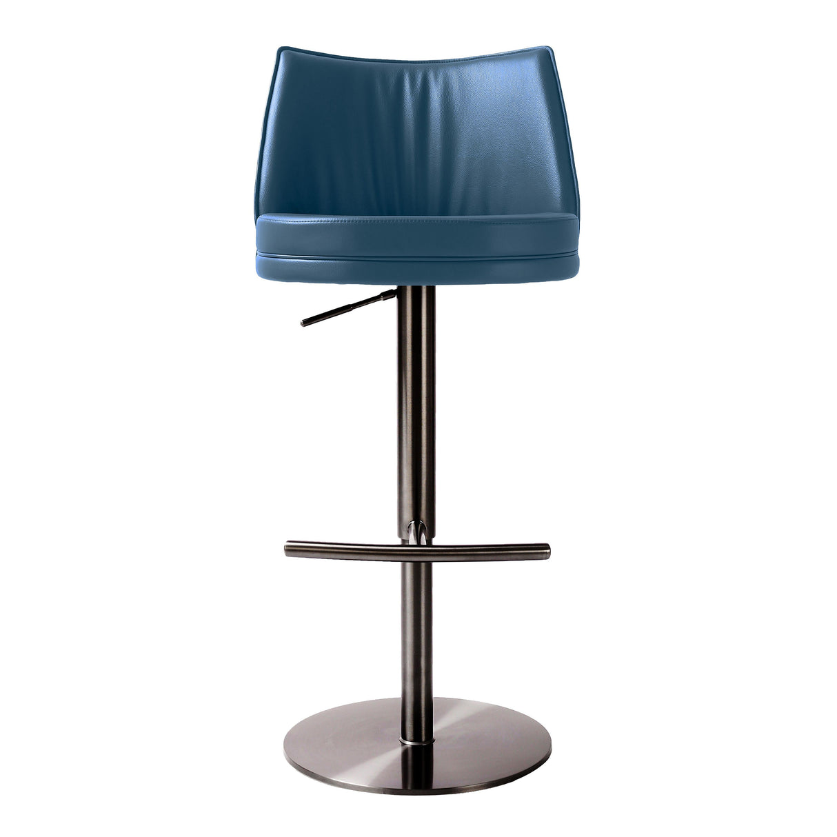 Gala Performance Vegan Leather Adjustable Stool by TOV Furniture at Eve Furniture