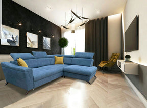 Gala sectional w/ bed and storage by ESF Furniture at Eve Furniture