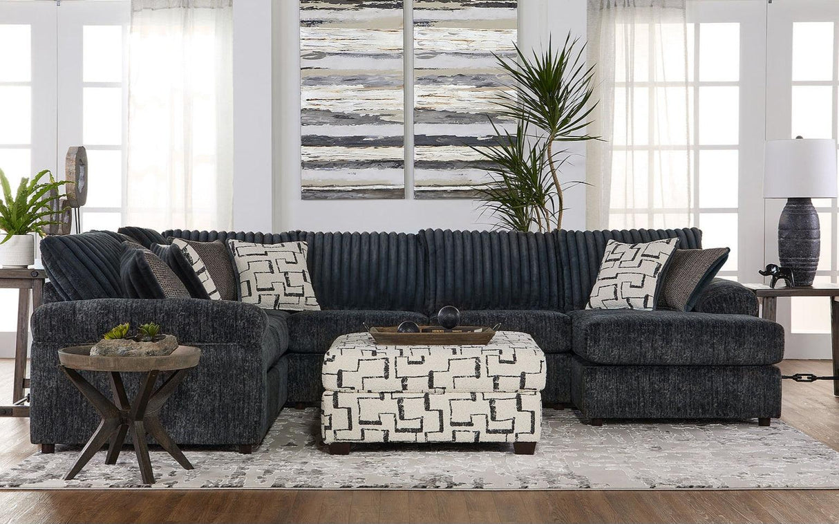 Galactic Charcoal 3-Piece Sectional by New Era Innovations at Eve Furniture