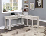 Galarga Antique White Desk by Furniture of America at Eve Furniture