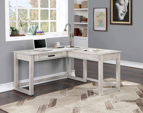 Galarga Antique White Desk by Furniture of America at Eve Furniture